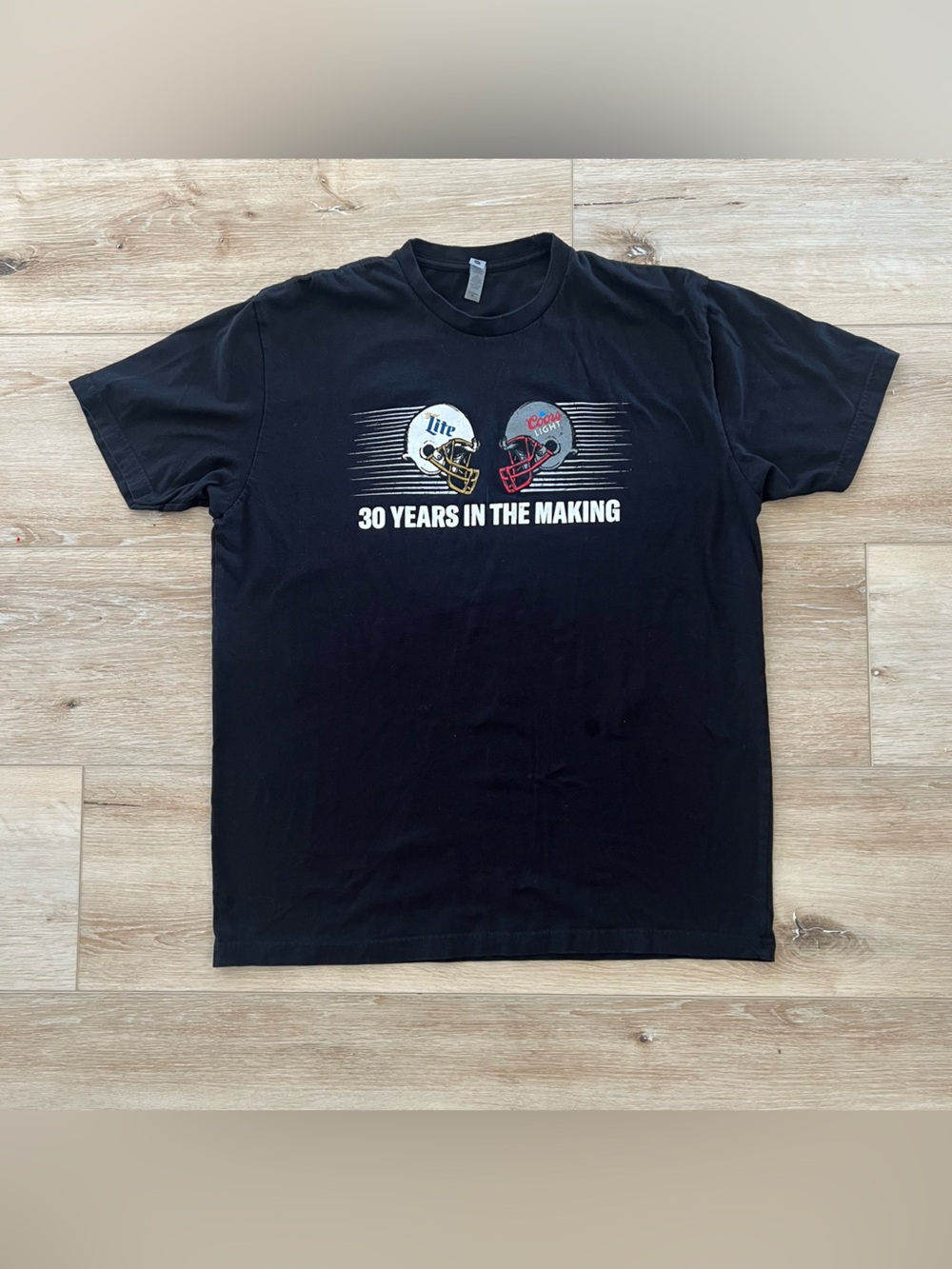 Iconic Miller vs Coors Super Bowl tee